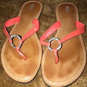 💕Coral sandals💕